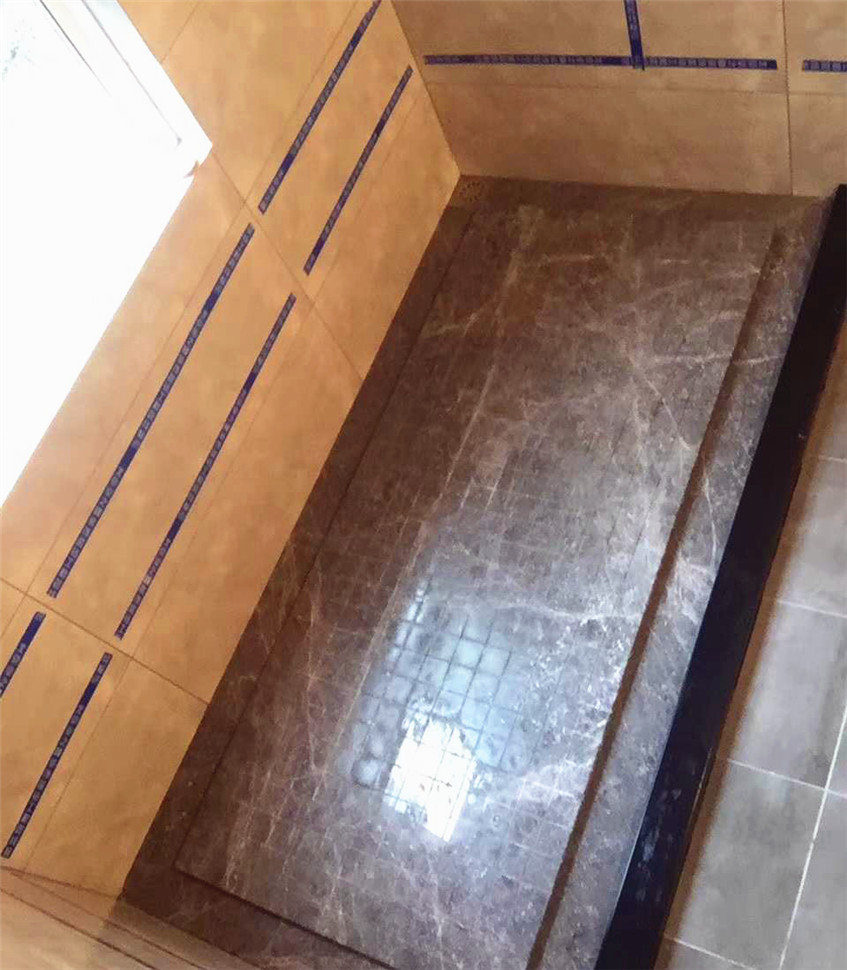 淋浴间地面效果