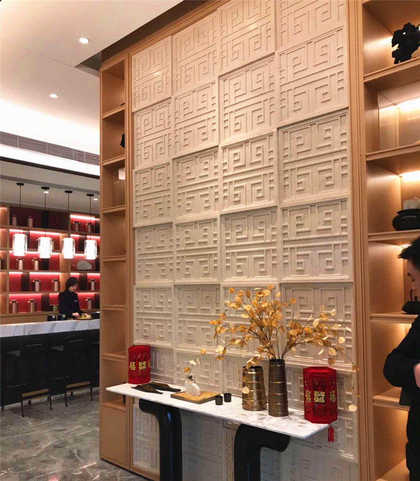 售楼部大理石雕刻