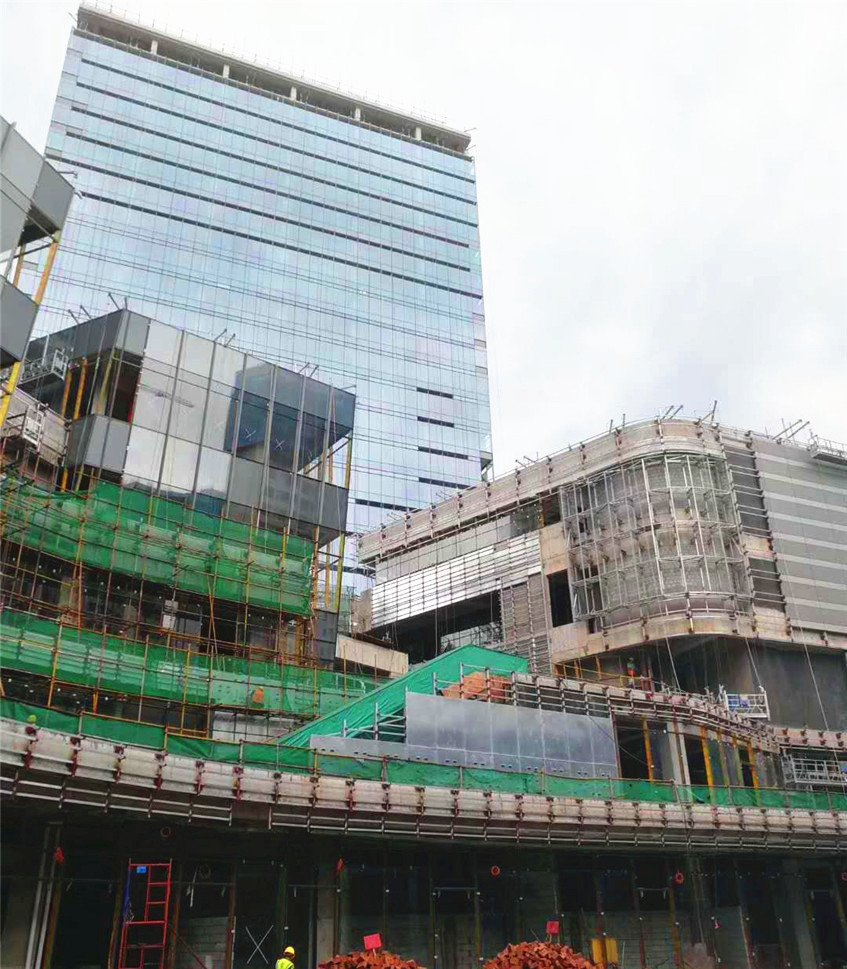 桂林华润中心幕墙石材