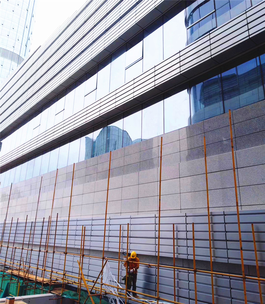 南宁北投大厦幕墙石材