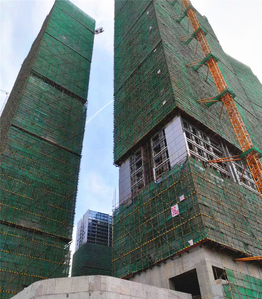 深圳龙光玖钻幕墙石材